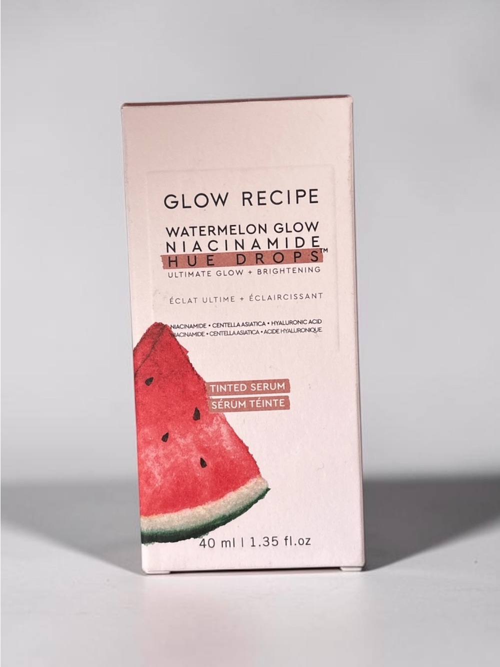Glow Recipe Watermelon Niacinamide Hue Drops Tinted Serum